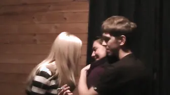Sexy student girl rides a big hard cock
