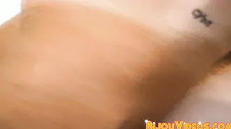 Mature stud fucks his partners ass while being watched