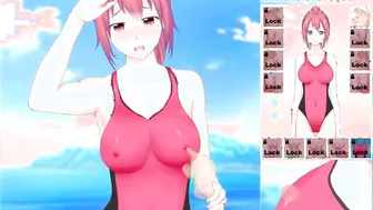 Feel up a Beauty Lifeguard [hentai Game] Fucking a Baywatcher inside 1