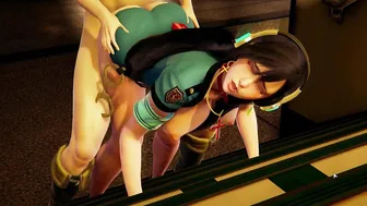 Honey Select two:The Beauty Jeans Instructor Asked me to Banged her