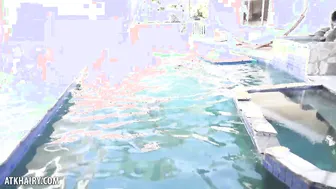 Emma Evins Is Outdoor Swimming And Ready To Masturbate