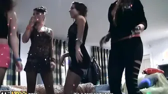 Orgy at crazy students sex party