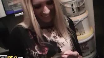 Real public sex with insatiable blondie