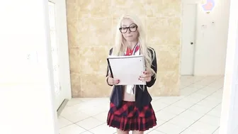 cute schoolgirls get dicked down by bwc stud