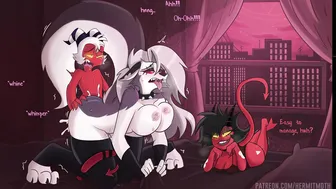 Moxxie x milly and loona