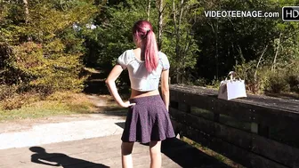 Cute 18 Years old Girl First Porno Casting