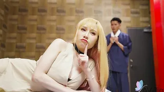 Xiao Ye Ye loves animated and today getting to play into her costumes