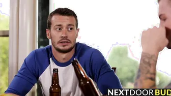 Mark prodding dick in Zane and on the table and a chair