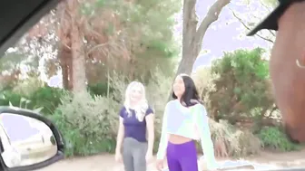 rachel rivers gets on all four and ricky johnson