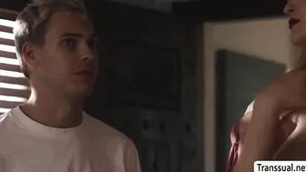 Handsome Tony Sting analed TS gf of friend