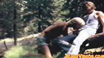 Classics porn video – Retro cock sucker blows his friends and takes it in the ass