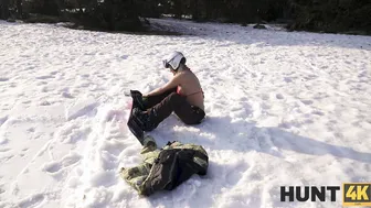 When Husband is Loser Wife Fucks any Skier