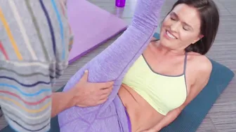 are you serious mom? - yoga step mom fucks my bf and i join