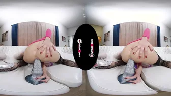 monster dildo double penetration