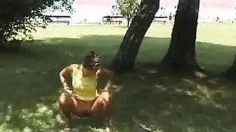 Pussies urinating in public