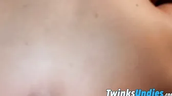 Fit Damon Archer and big dick Jake ass banging in hotel room