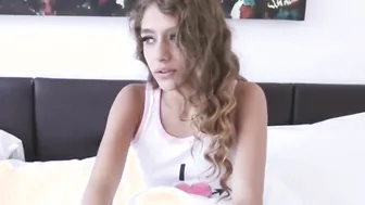 Hot skinny teen step sister family fucked to orgasm pov