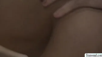 Small tits Tgirl Itzel analed by bfs friends