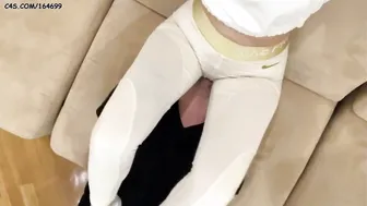 Face Sitting inside Yoga Leggings FullWeight Amateur Fem Dom Smother