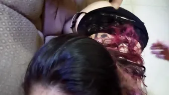 Fucking with a Bit of Everything FETISH Rough three-way Guarra Disabled Man
