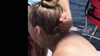 Giving oral sex on the high seas