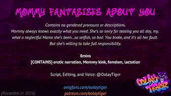 Mommy Fantasises about you | Sexsual Audio Narration by Oolay-Tiger