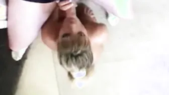 Gorgeous Blowjob Mature House Wifey Sucking Off Her Husband