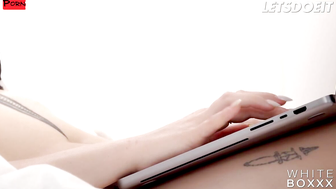 Inked Beauty Takes Time To Please Her Man In Spontaneous Lovemaking Session