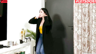 Horny Stepmom Sucks And Fucks New Stepson Right Under His Girlfriends Nose