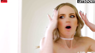 Upset Girlfriend Joins For A Threeway After She Caught Them Fucking