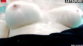 LETSDOEIT - Red Haired Chick Rita Has Her Juicy Pussy Wildly Pounded By The Pool