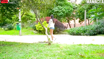Medellin amateur beauty gets picked up and fucked hard