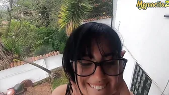 Cherry Black enjoys hard sex  cum on her face