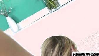 PAIGE ASHLEY - Cuckold Hubby Watches Her Fuck Stranger