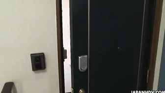 Cheating wife Mahiro Yozora fucks with brother\s friend