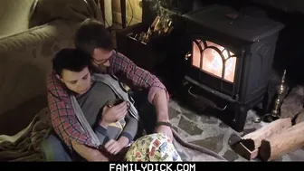 Daddys Little Boy Chapter 8: Dad Son Retreat Family Cabin