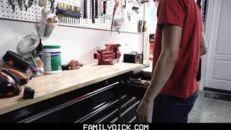 Tough Love For His Little Boy Chp 1: Dads Tool Bench
