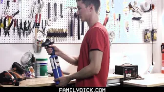 Tough Love For His Little Boy Chp 1: Dads Tool Bench