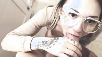 Tight ass teen peels off jeans to fuck 2