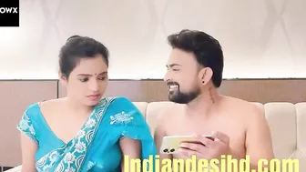 Desi Bhabhi Hardcore Sex with Devar In Threesome sex