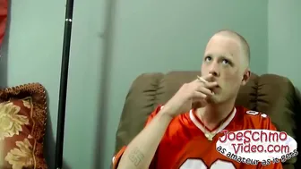 Joe is sucking at the lake with big dicked straight guy Eric