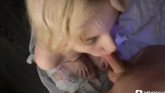 Hot Jane gives the most amazing blowjob