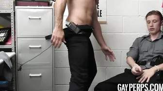 Pass porn video – Twink gay Cole Church pleasured by hunk officer Marco Napoli