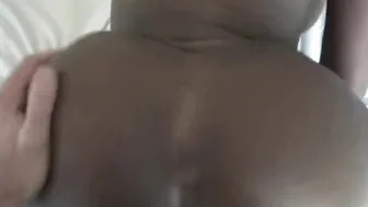 big titty ebony milf fucks the life out of a big dick in pov 2
