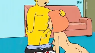Mature blowjob cartoons