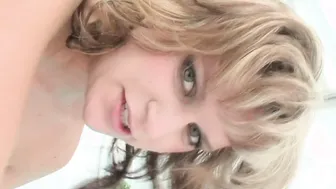 The perfect babe gets to ride a huge cock for the first time
