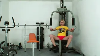 Gym and a seniors cock is what make her body stay in shape