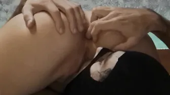 PinkPussy69 into Handcuffs Takes it into the Booty