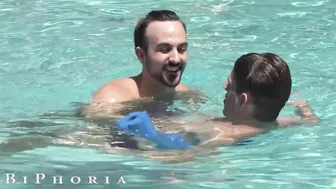 BiPhoria - Lovers both Seduced by Bi-Curious Oil Master on Vacation
