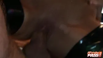 Thick twin siblings fucking an older guy